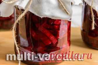 Маринованная свекла на зиму в банках