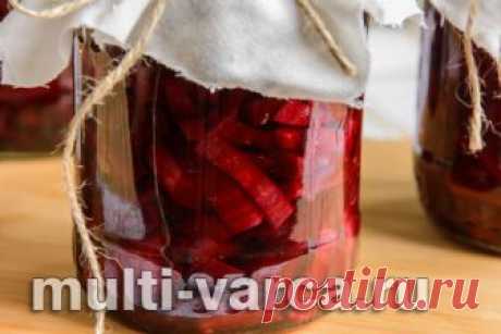 Маринованная свекла на зиму в банках