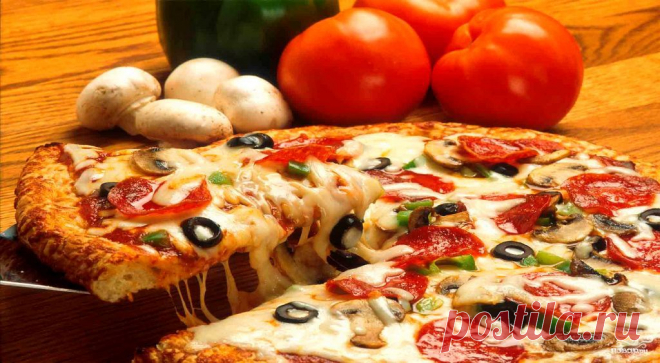 Пицца в микроволновке - пошаговый кулинарный рецепт на Повар.ру