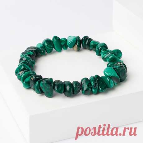 890 р-Купить Браслет малахит Конго 17 см Доставка по всему миру! Заходи и покупай сейчас! | Интернет-магазин Минерал Маркет - 6680