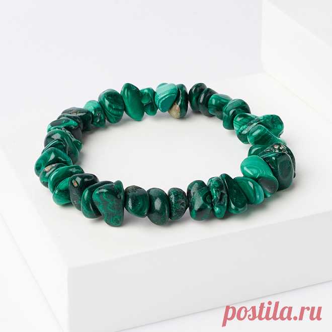 890 р-Купить Браслет малахит Конго 17 см Доставка по всему миру! Заходи и покупай сейчас! | Интернет-магазин Минерал Маркет - 6680