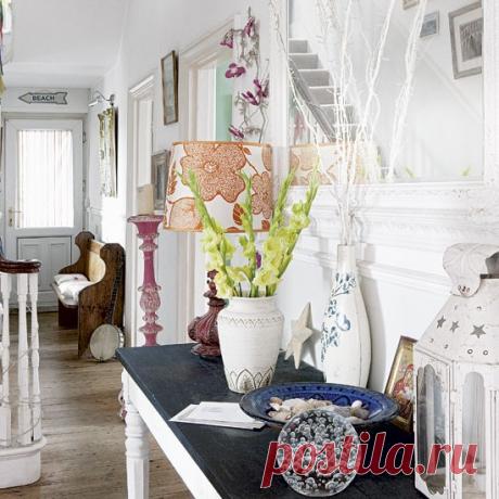 Eclectic hallway | Hallways | Design ideas | Image | housetohome.co.uk