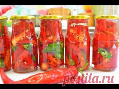 ОСТРЫЙ ПЕРЕЦ НА ЗИМУ простой легкий и вкусный рецепт