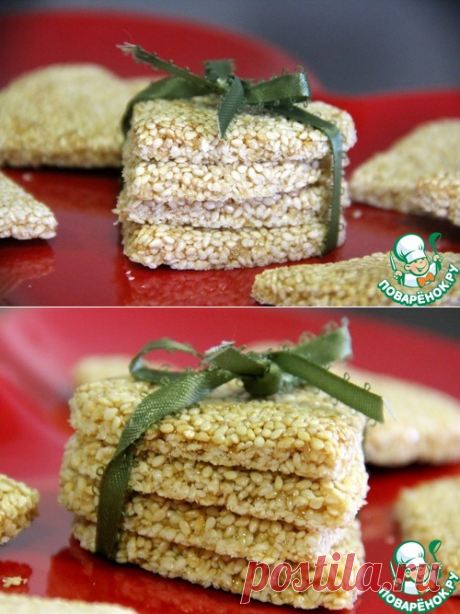 Aзиатские кунжутные конфеты