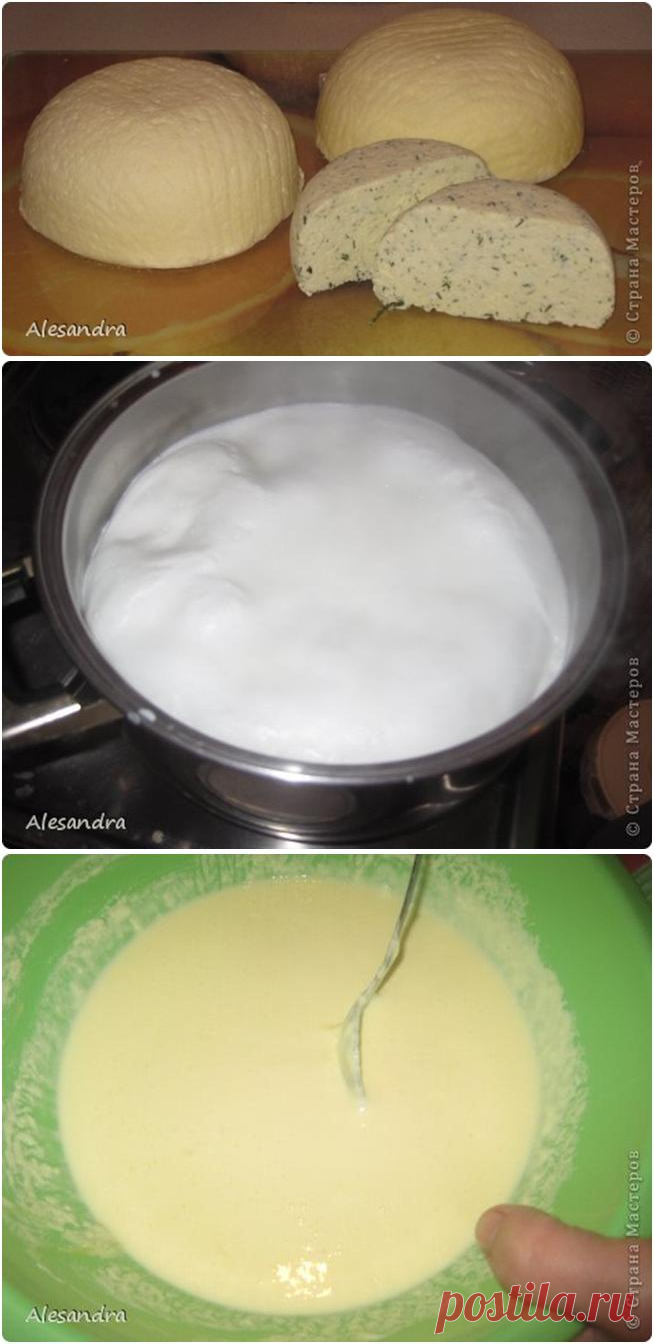 Готовим мега вкусный домашний сыр Сулугуни