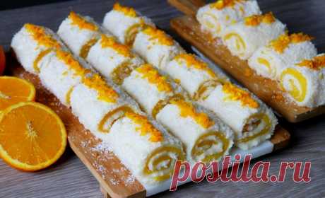 Вкуснейший белый Султан Лукум с апельсиновой прослойкой - простой проверенный рецепт от турецких хозяек. Нежный, тающий во рту десерт без выпечки!