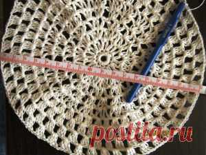 Как связать шляпу с полями своими руками. | БЕСКОНЕЧНОСТЬ ТВОРЧЕСКИХ ИДЕЙ