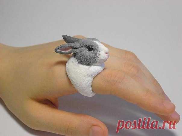 Интересные украшения из полимерной глины от Jiro Miura