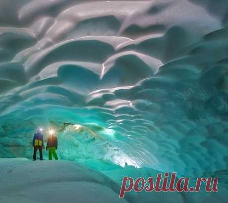Первозданная Камчатка: снежные пещеры