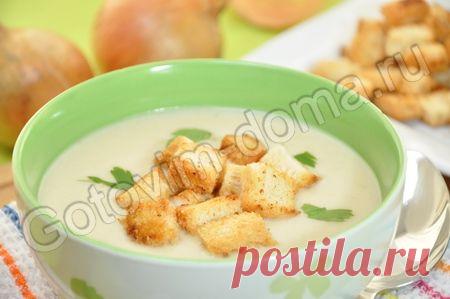 Рецепт: Луковый суп-пюре