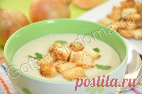 Рецепт: Луковый суп-пюре
