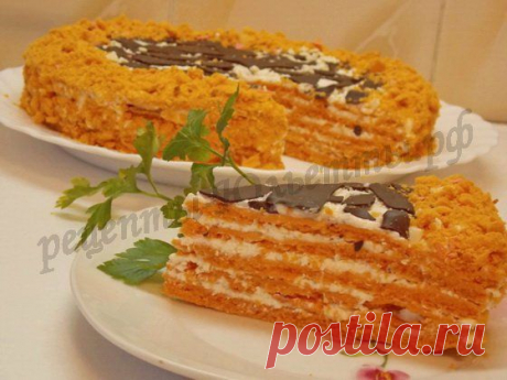 Торт &quot;Сахара&quot; с томатной пастой | Четыре вкуса
