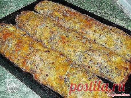 Фаршированный лаваш, запеченный в духовке. - Вкусно - это просто!!! - Страна Мам