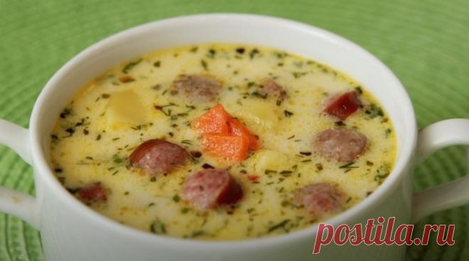 Суп с плавленым сыром - самые вкусные рецепты | Лабиринт кулинарных приключений | Дзен