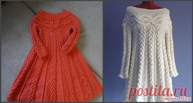Вязаное платье спицами, в стиле "Шамони"_Часть вторая. Вязание спинки и переда. Подробное описание(видео) Платье Шамони - описание на русском+ВИДЕО  Дорогие рукадельницы, было много вопросов по поводу платья! А так же комментариев! Как положительных, так и отрицательных.