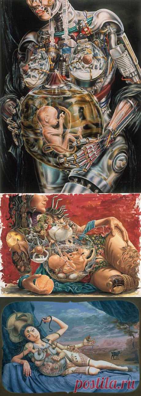 Heidi Taillefer мифологический сюрреализм