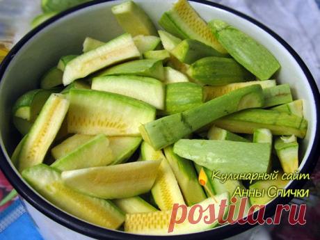 Кабачки на зиму | Маринованные кабачки с чесноком и горчицей