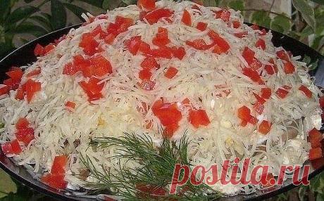 САЛАТ *КУЧЕРЯШКА*.