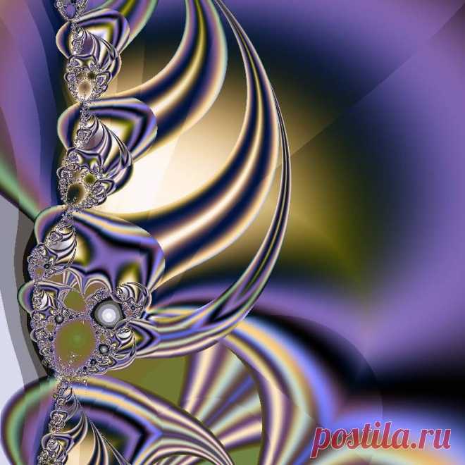 Фрактал, сделан в программе Fractal Explorer
