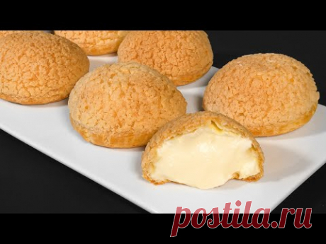 Сливочный десерт, который тает во рту! Вкусный и простой рецепт за 5 минут