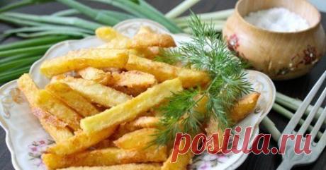 ДОМАШНИЙ КАРТОФЕЛЬ ФРИ