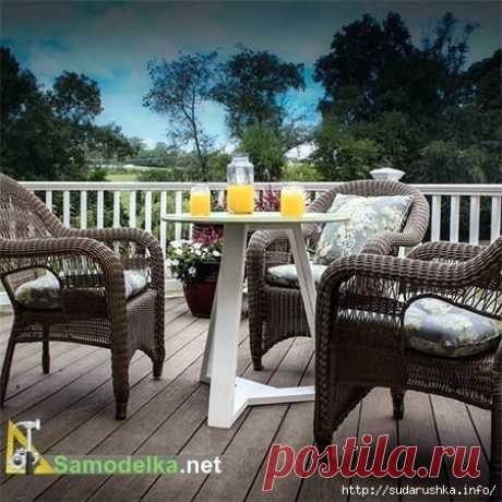 СТОЛ ДЛЯ ДАЧИ ОТ SAMODELKA.NET