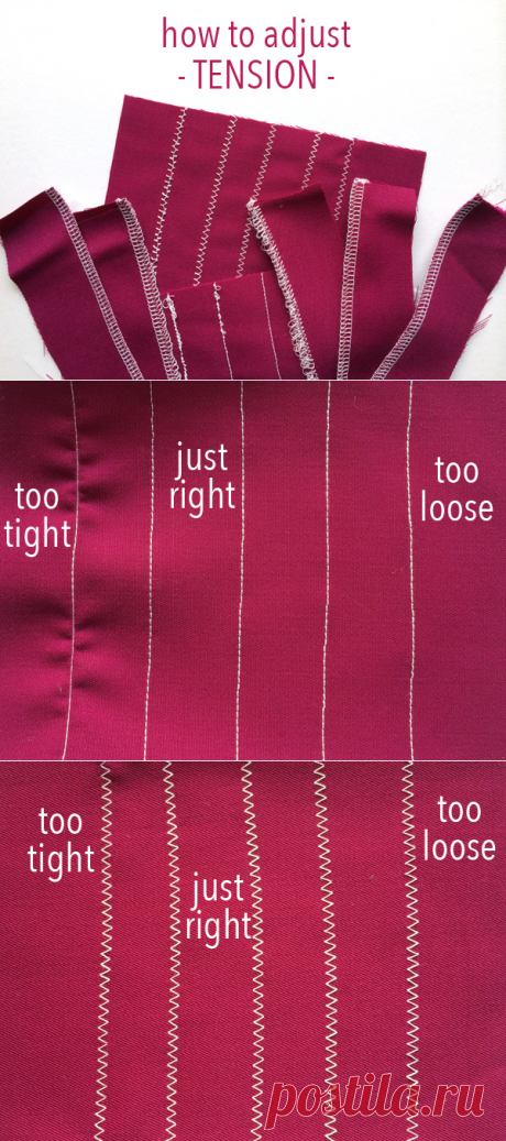 How to Adjust Sewing Machine Tension on Craftsy