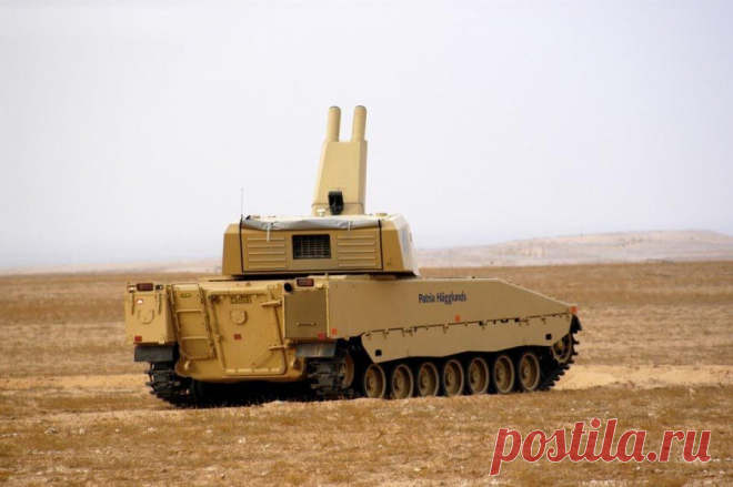 Самоходный миномет AMOS. Шведско-финская «двустволка» » Военное обозрение