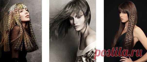 Модное авангардное мелирование