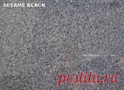 Sesame Black G654 Padang Dark (Термообработка) - Черный гранит.