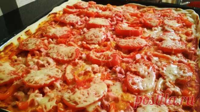 Готовлю пиццу по рецепту моей мамы (простой и вкусный рецепт) | Ксюша-Печенюша | Яндекс Дзен