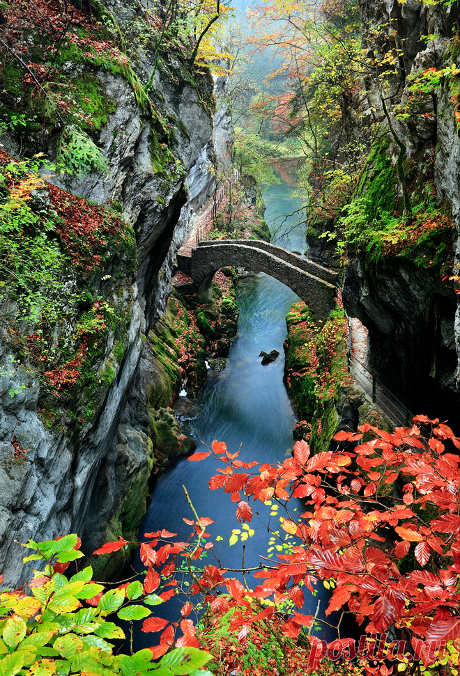 coiour-my-world:
“Areuse Gorge @ Neuchatel, Switzerland by Avisekh on Flickr.
”