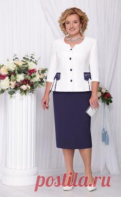 Костюм Нинель арт. 2108 синий