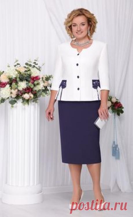 Костюм Нинель арт. 2108 синий