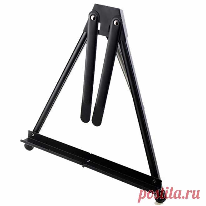 Metal sketch easel stand portable foldable tripod easel adjustable aluminum alloy easel sketch drawing artist art supplies Sale - Banggood.com