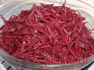 ✓ Заправка для первых и вторых блюд: Свекла по-корейски - закуска вне конкуренции!