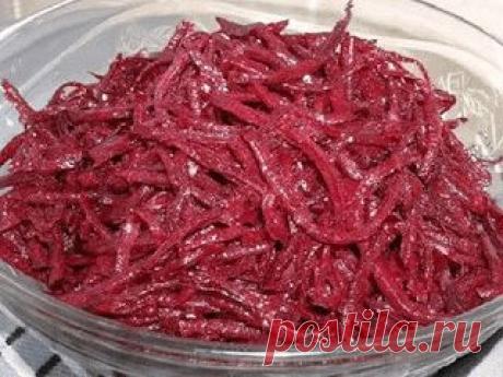 ✓ Заправка для первых и вторых блюд: Свекла по-корейски - закуска вне конкуренции!