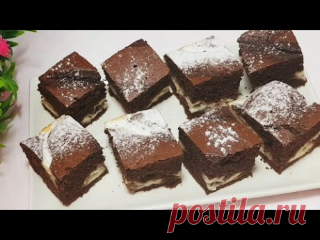 Вкусный и Всегда удачный ТВОРОЖНЫЙ пирог!Всё смешал и Готово/