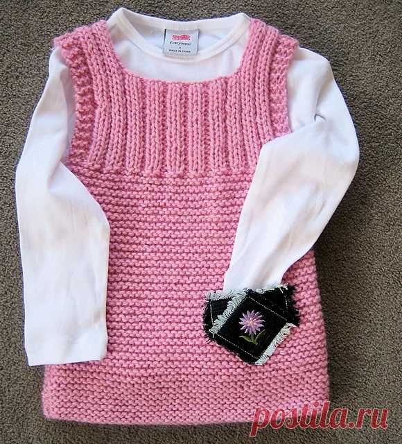 Ravelry: выкройка платья-передника 1609 от Extreme Handknits Новая Зеландия