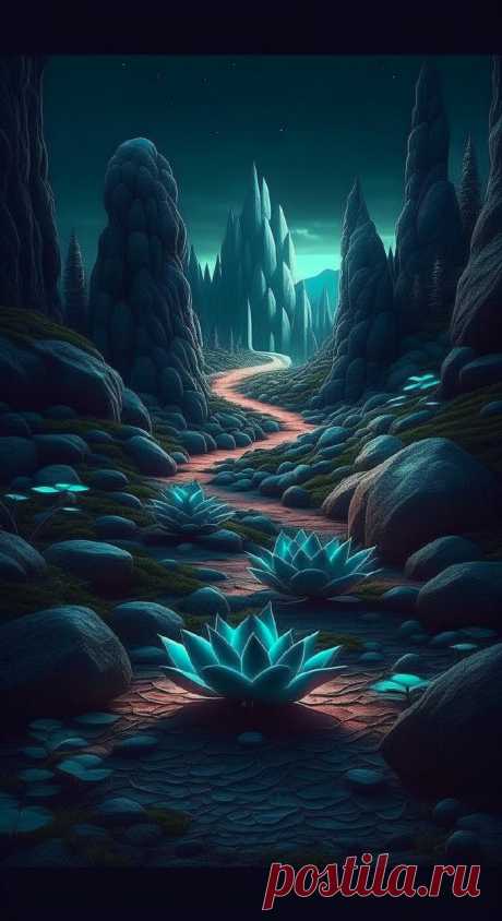 Пейзажи книг фэнтези