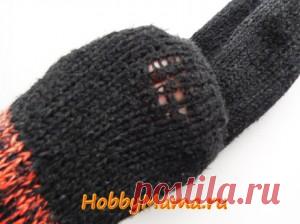 Ремонт вязаных носков. Мастер-класс по штопке в технике валяния | HobbyMama