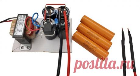 Как сделать аппарат для точечной сварки на конденсаторах