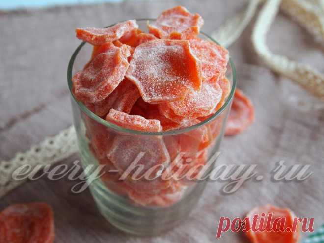Цукаты из моркови: рецепт