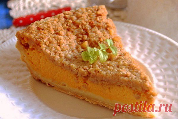 Тыквенный пирог с ореховой крошкой - Рецепты. Кулинарные рецепты блюд с фото - рецепты салатов, первые и вторые блюда, рецепты выпечки, десерты и закуски - IVONA - bigmir)net - IVONA - bigmir)net