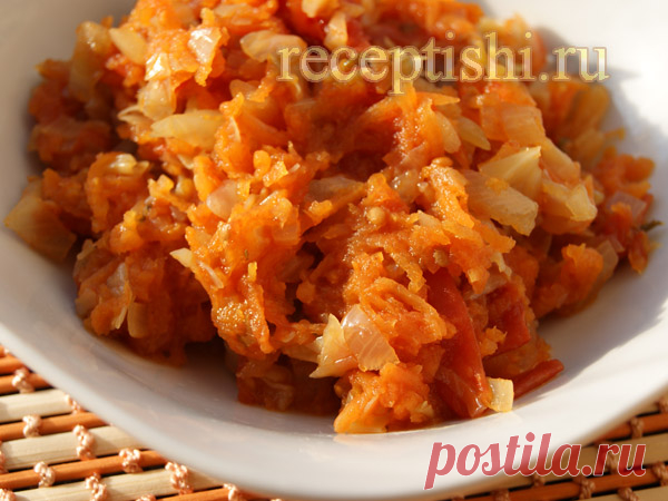 Овощная заправка из моркови, перца и томатов | Кулинарные рецепты с фото на Рецептыши.ру