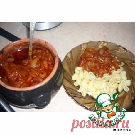 Фасолька в горшочке - кулинарный рецепт