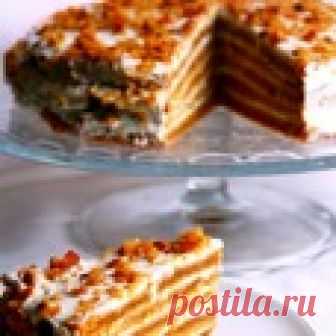 Торт тыквенно-апельсиновый Кулинарный рецепт