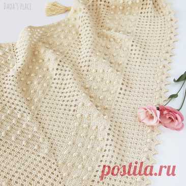 Crochet pattern: Awana Shawl