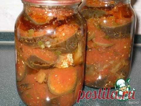 Баклажаны в аджике без обжарки