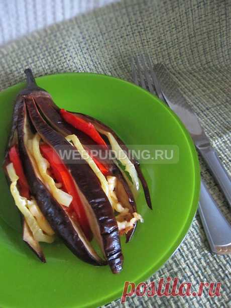 Закуска из баклажанов с помидорами и чесноком | Как приготовить на Webpudding.ru